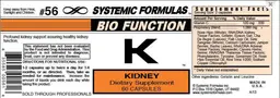 Label for K Kidney