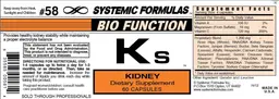 Label for Ks Kidney