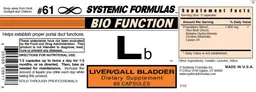 Label for Lb Liver/Gall Bladder