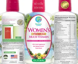 Label for Women's Multi-Vitamin