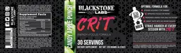 Label for CRIT Candy Apple Punch