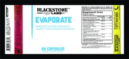 Label for Evaporate