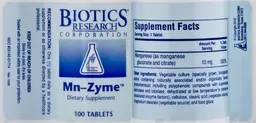 Label for Mn-Zyme