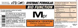 Label for Mpr Prostata/Ovatum