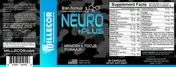 Label for Brain Formula Neuro Plus