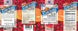 Label for Calcium Soft Chews