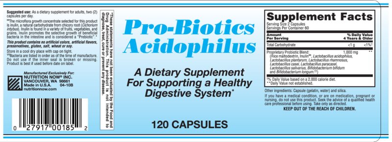 Pro-Biotics Acidophilus