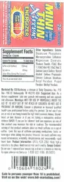 Label for Mini Thin Xtreme Energizer