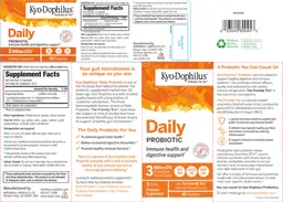Label for Daily Probiotic