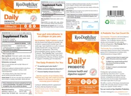 Label for Daily Probiotic