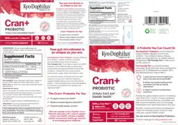 Label for Cran+ Probiotic