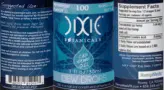 Label for CBD Hemp Oil Dew Drops Peppermint Flavor