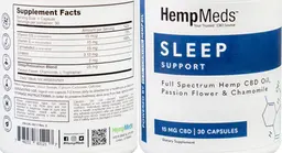 Label for Sleep Support