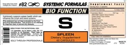 Label for S Spleen