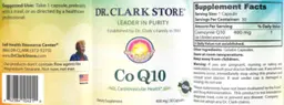 Label for Co Q10 400 mg