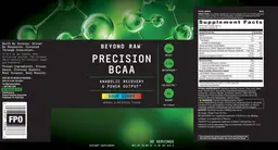 Label for Precision BCAA Sour Gummy