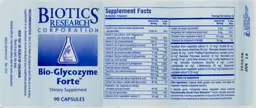 Label for Bio-Glycozyme Forte