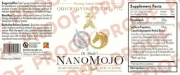 Label for Dr. Shade's NanoMojo