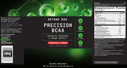 Label for Precision BCAA Tropical Punch