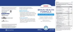 Label for Brain Health Formula