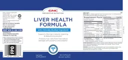 Label for Liver Health Formula