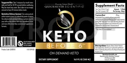 Label for Keto Before 6