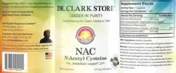 Label for NAC 575 mg