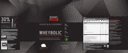 Label for Wheybolic Natural Chocolate