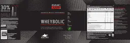 Label for Wheybolic Natural Vanilla