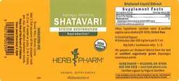 Label for Shatavari