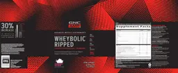 Label for Wheybolic Ripped Strawberries and Cream