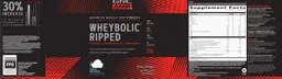 Label for Wheybolic Ripped Cookies and Cream