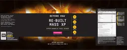 Label for Re-Built Mass XP Strawberry