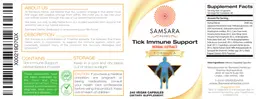 Label for Tick Immune Support