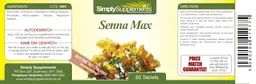 Label for Senna Max