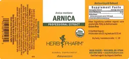 Label for Arnica Professional Extract