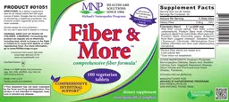 Label for Fiber & More