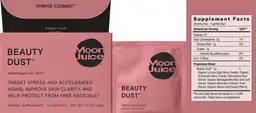 Label for Beauty Dust Sachets