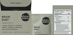 Label for Brain Dust Sachets