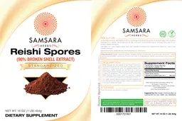 Label for Reishi Spores