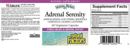 Label for Adrenal Serenity