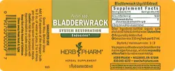 Label for Bladderwrack