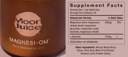 Label for Magnesi-Om