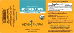 Label for Horseradish