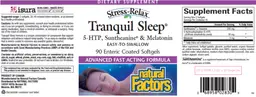 Label for Tranquil Sleep