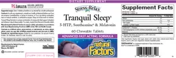 Label for Tranquil Sleep