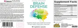 Label for Brain Defense