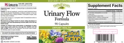Label for Urinary Flow Formula