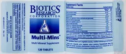 Label for Multi-Mins