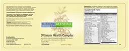Label for Ultimate Health Complex